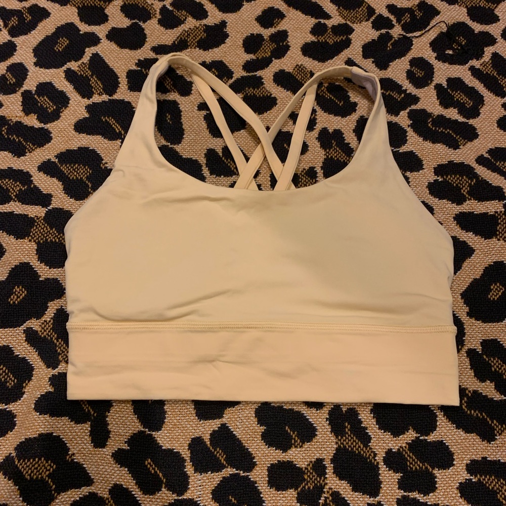 Yellow Lululemon Sports bra 6